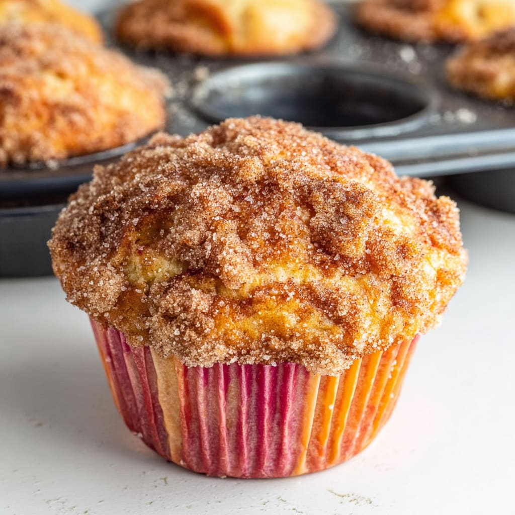 Rhubarb Muffins with Greek Yogurt