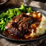 Slow Cooker Beef Short Ribs with Rich Gravy