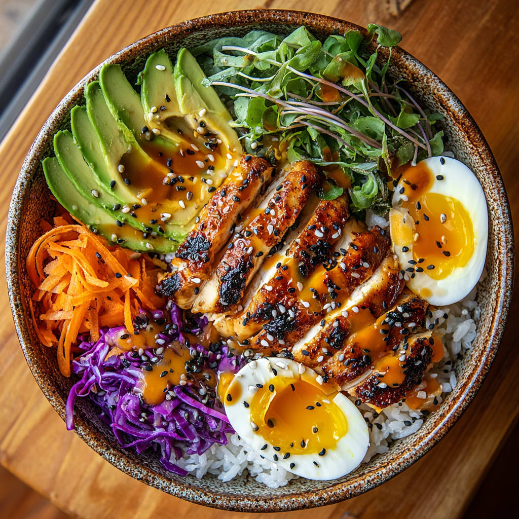 Spicy Maple Chicken & Coconut Rice