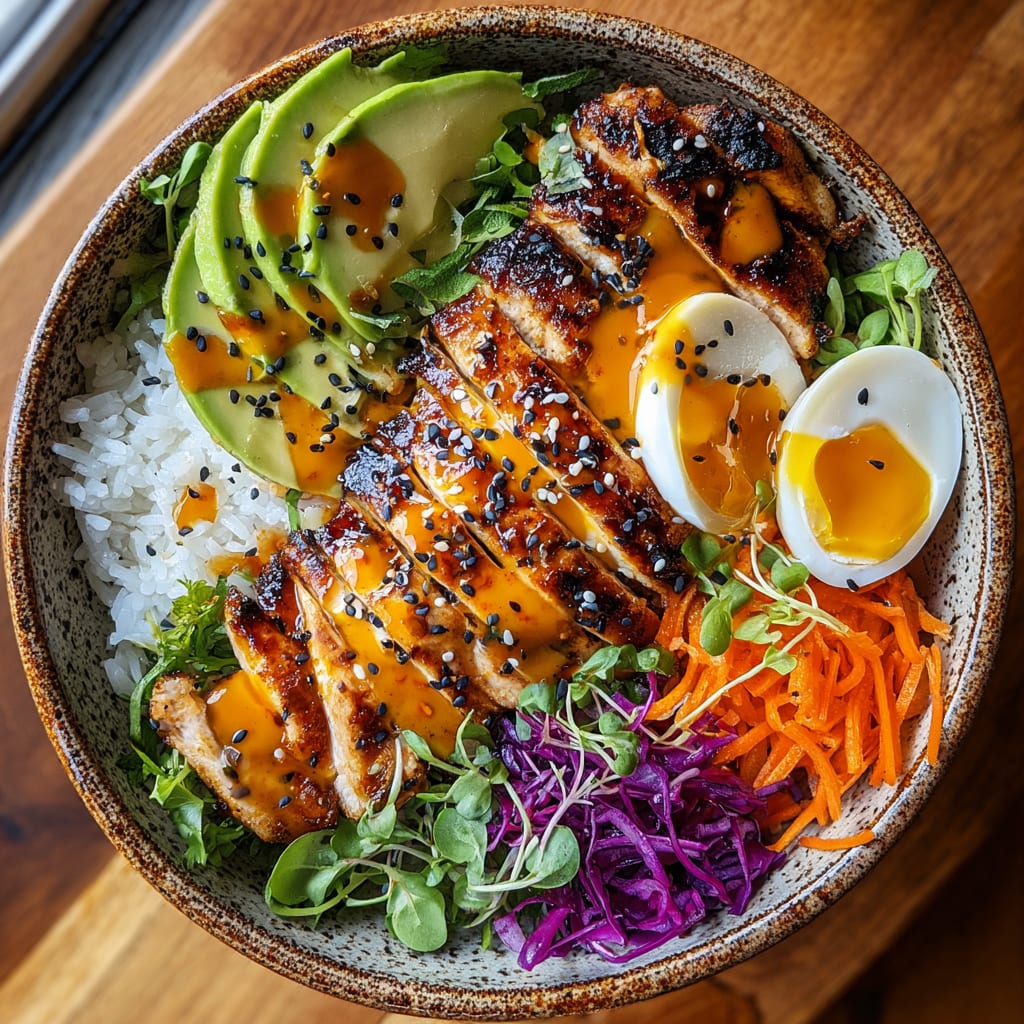 Spicy Maple Chicken & Coconut Rice