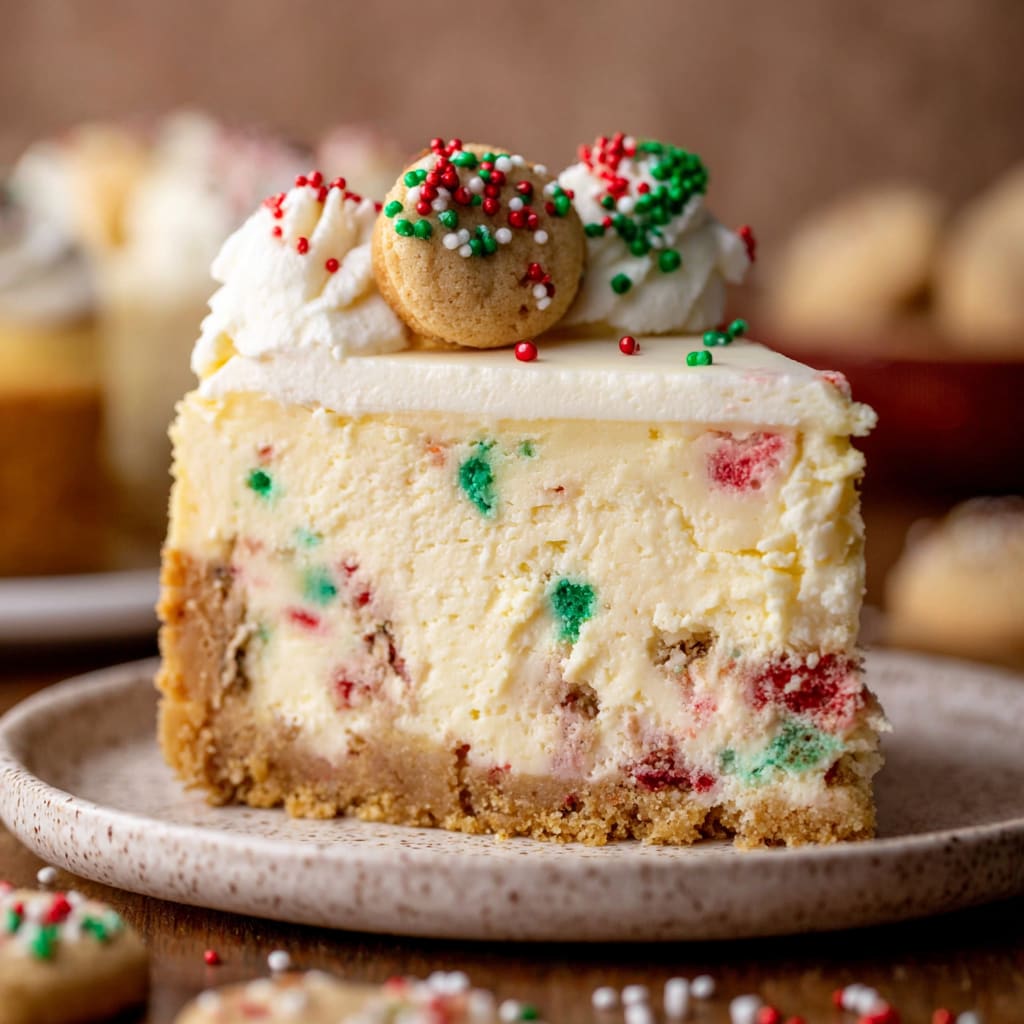Sugar Cookie Cheesecake