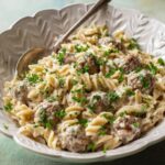Swedish Meatball Orzo