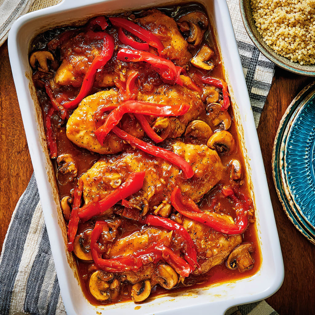 Sweet and Tangy Braised Catalina Chicken
