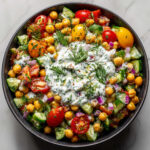 Tzatziki Chickpea Salad