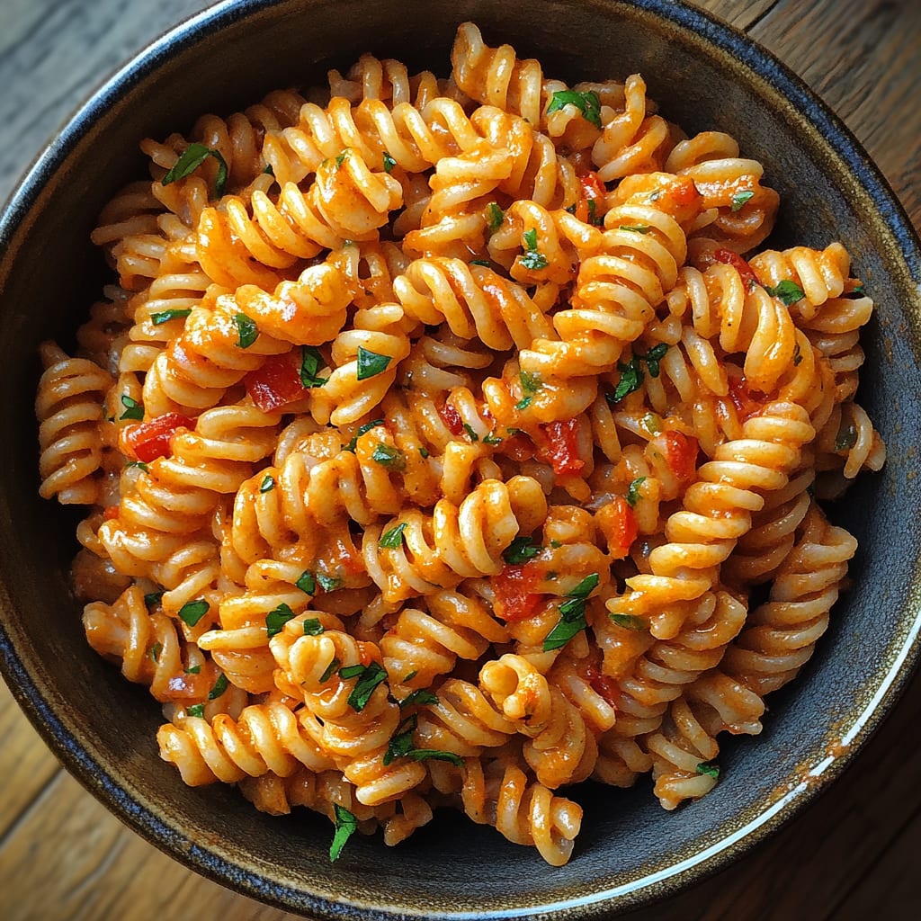 Vegan Spicy Fusilli Recipe