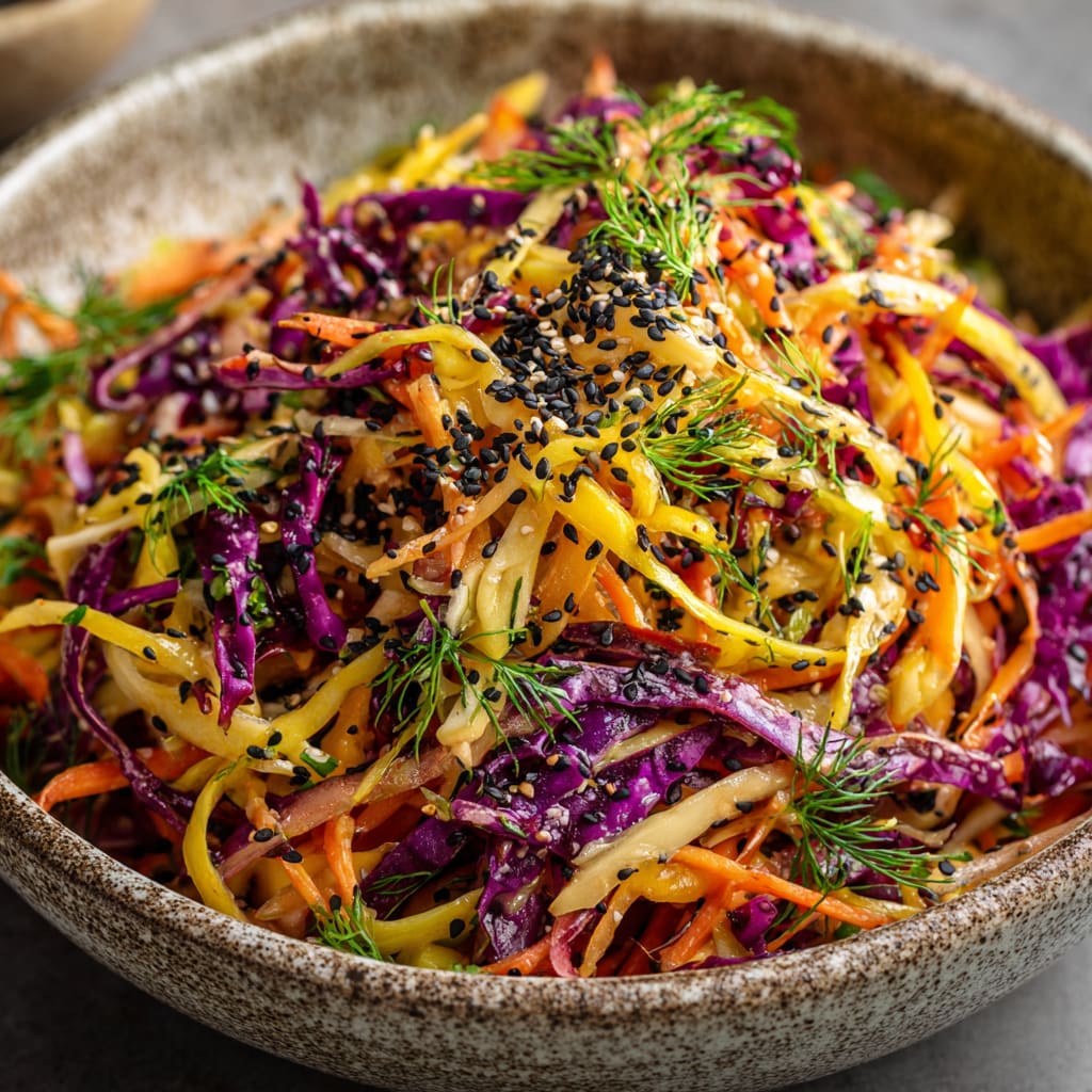 Asian Peanut Slaw Recipe