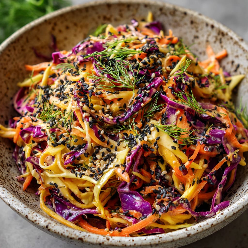 Asian Peanut Slaw Recipe