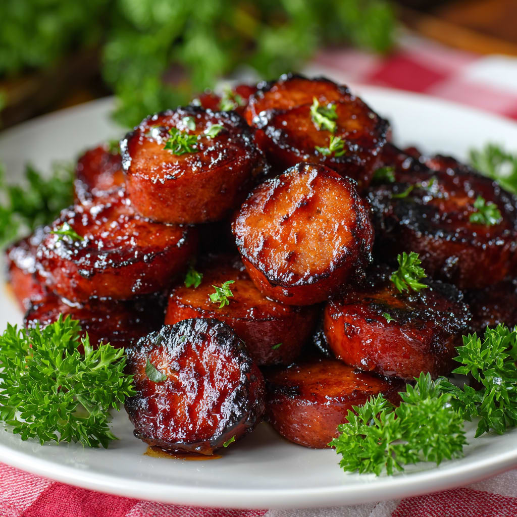 BBQ Smoked Sausage Bites