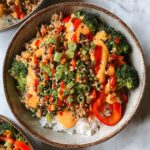 Bang Bang Ground Turkey Rice Bowls