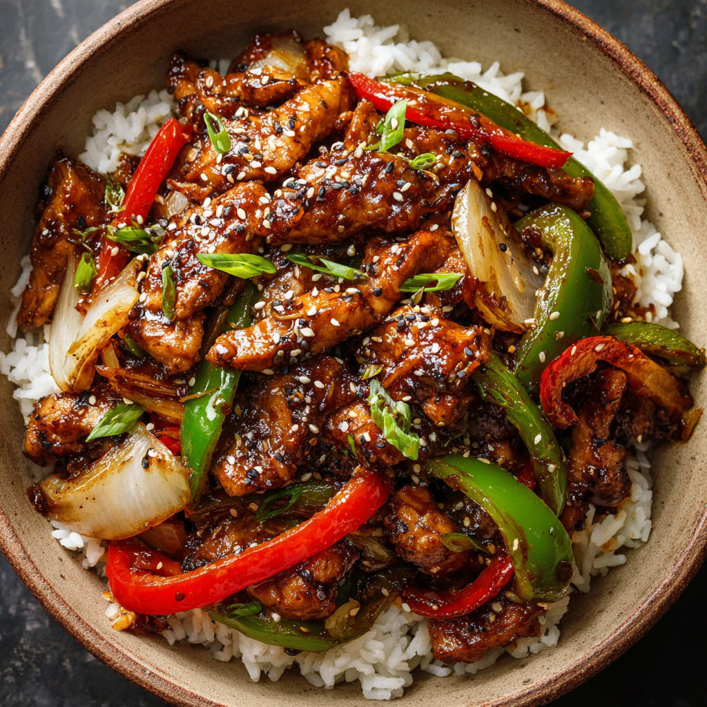 Black Pepper Chicken