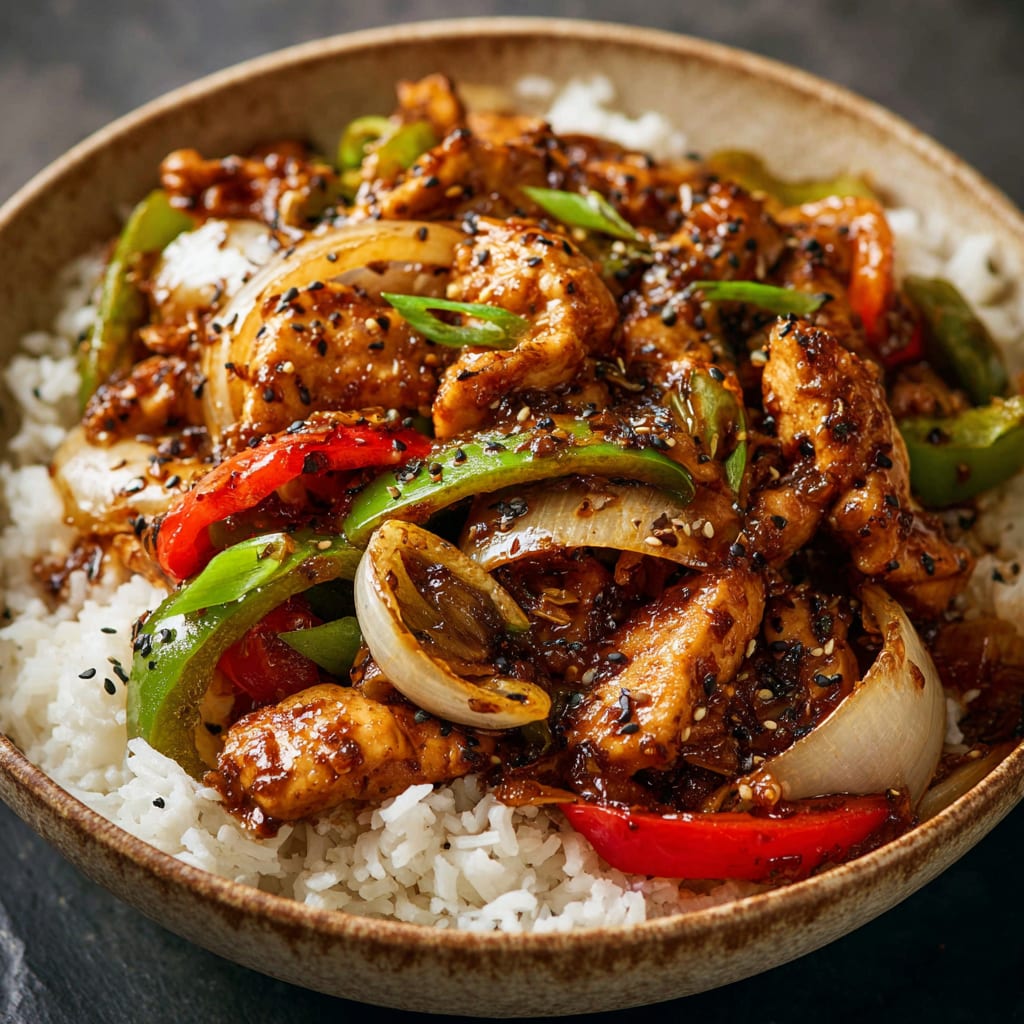 Black Pepper Chicken