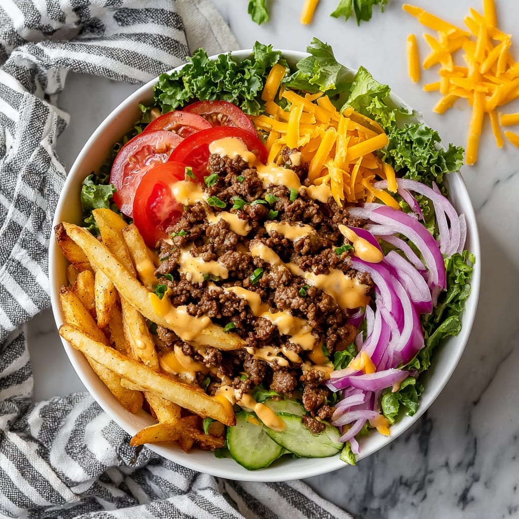 Cheeseburger Bowls
