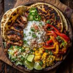 Chicken Fajita Tortilla Bowls