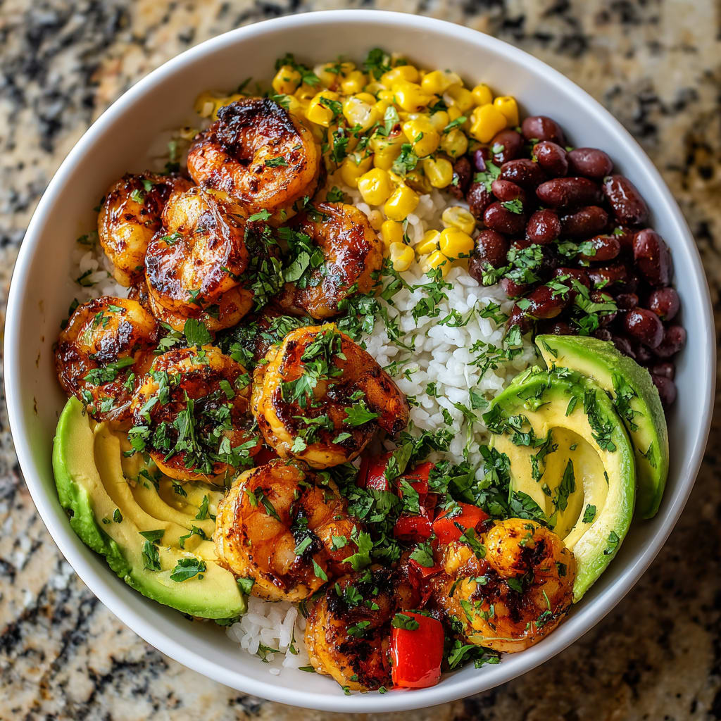 Chipotle Lime Shrimp Bowl