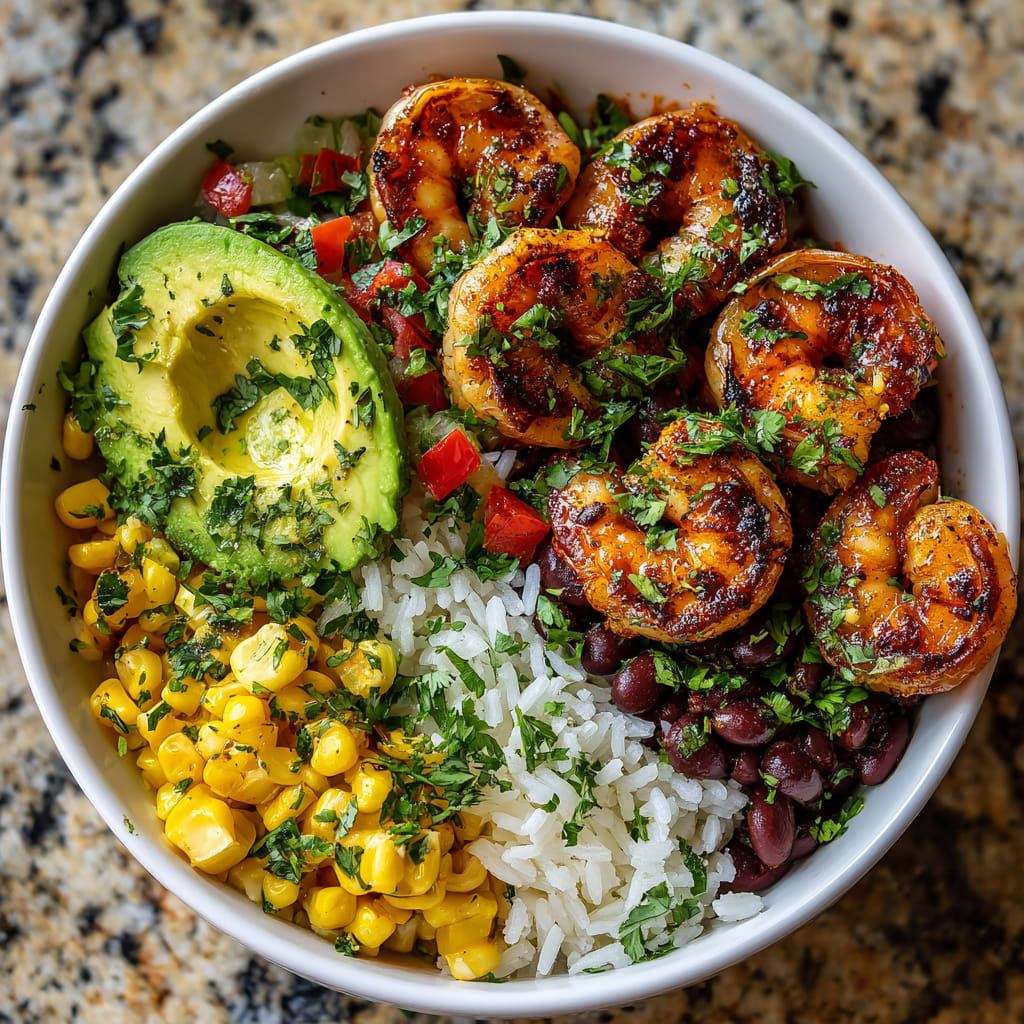 Chipotle Lime Shrimp Bowl