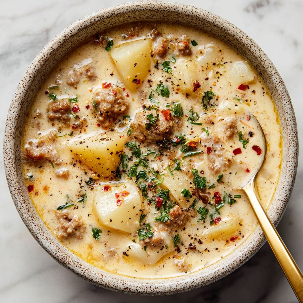 Creamy Italian Sausage Soup