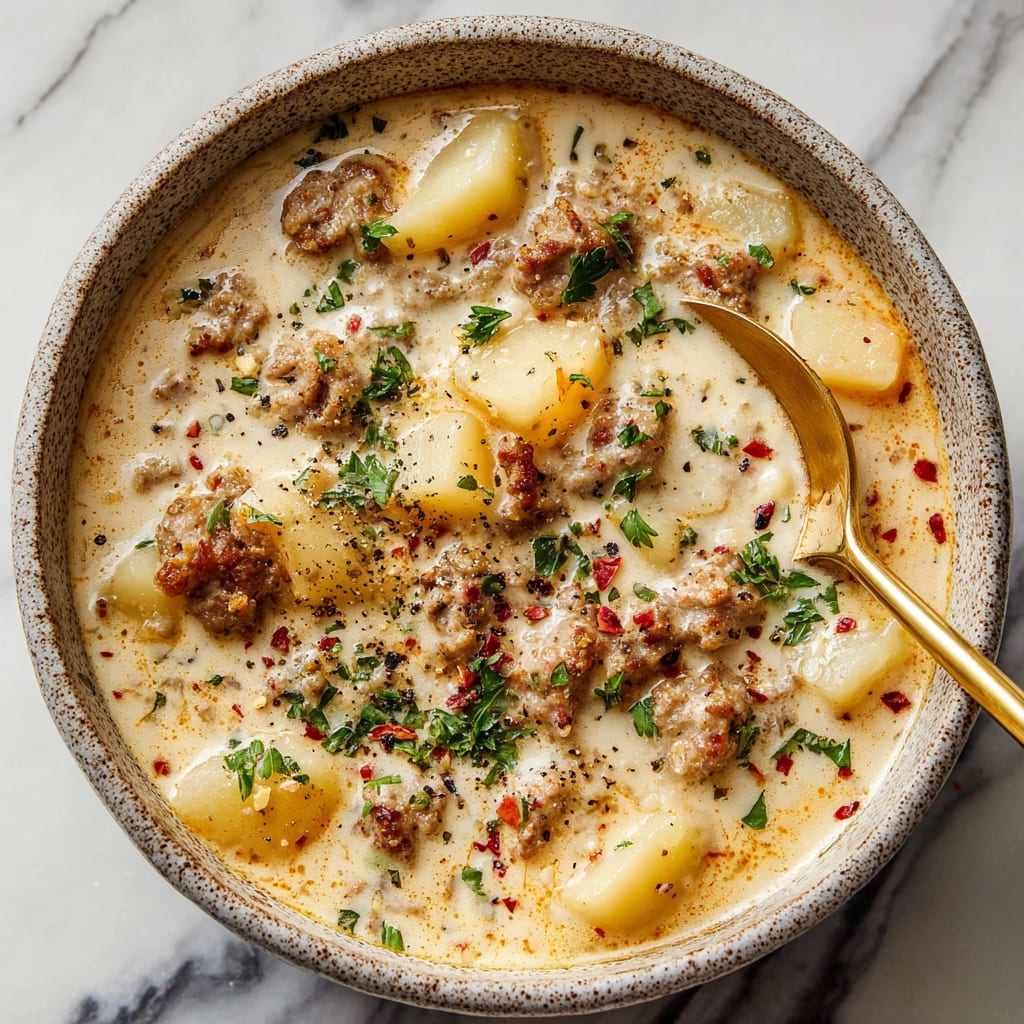 Creamy Italian Sausage Soup