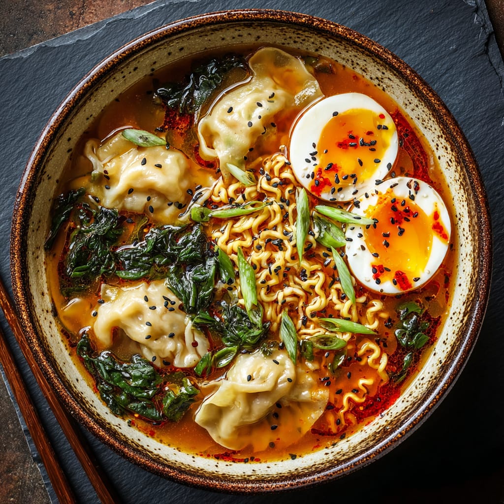 Dumpling Ramen Bowl