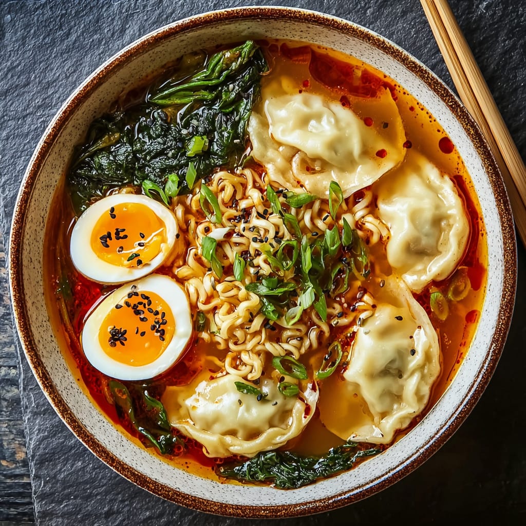 Dumpling Ramen Bowl