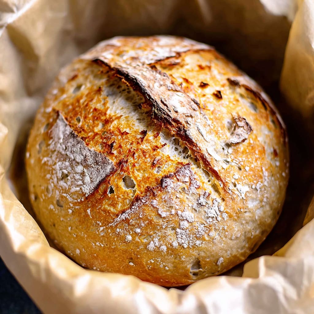 Dutch Oven No Knead Bread