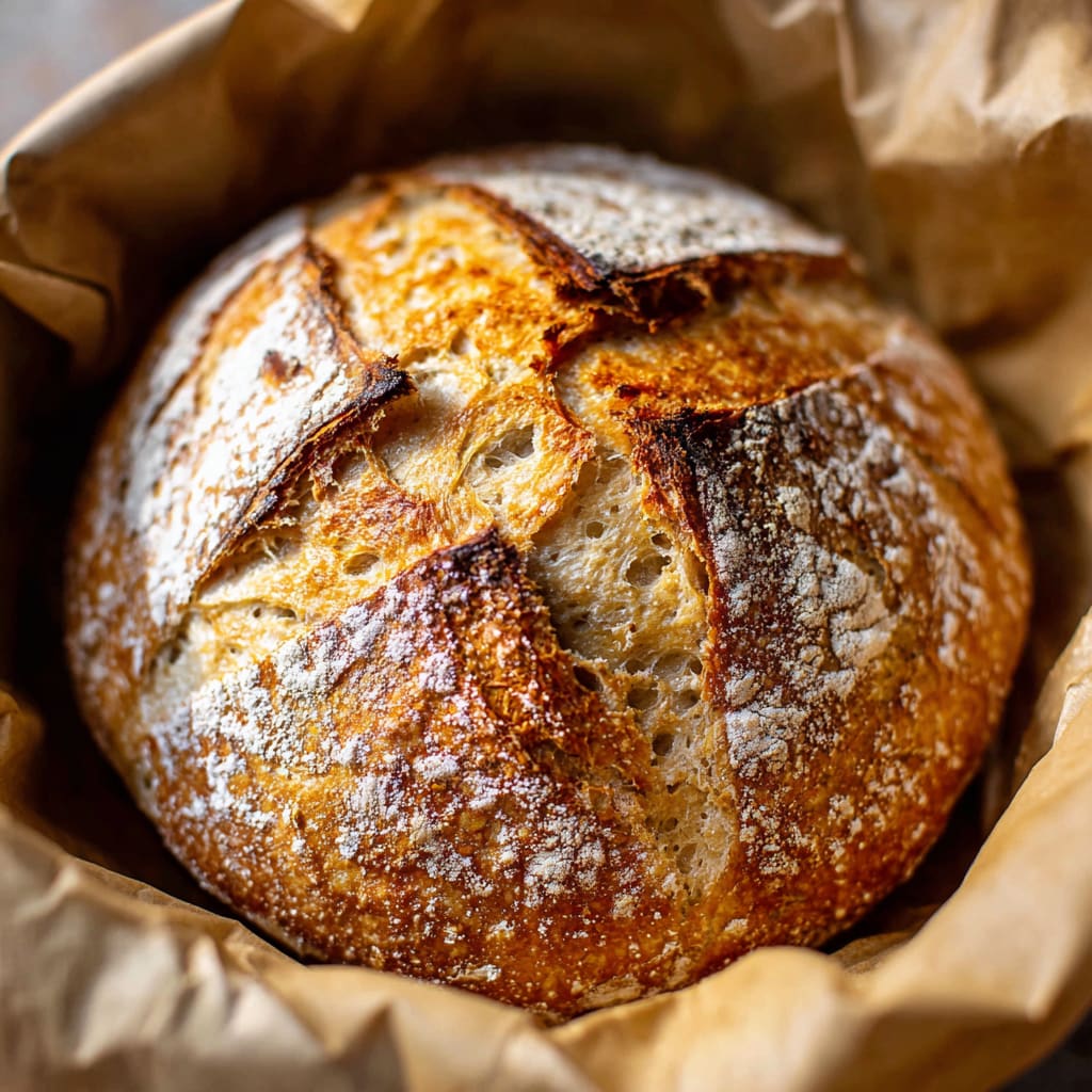 Dutch Oven No Knead Bread