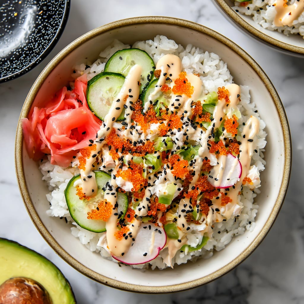 Easy California Roll Sushi Bowls