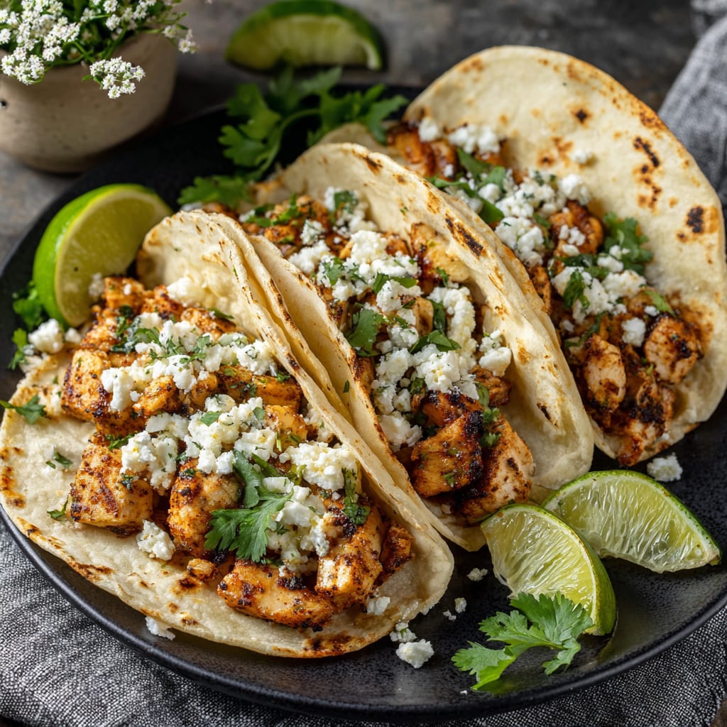 Easy Chicken Street Tacos Recipe