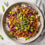 Extra Veggie Turkey Egg Roll In A Bowl