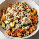 Ground Turkey Sweet Potato Bake