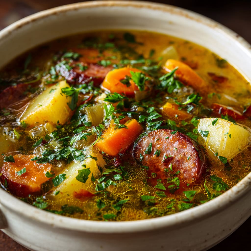 Harvest Stew with Smoked Sausage