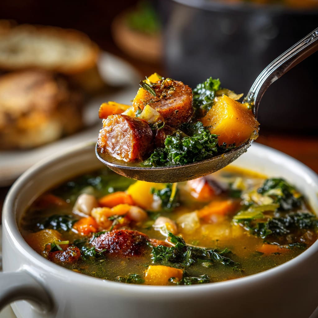 Harvest Stew with Smoked Sausage