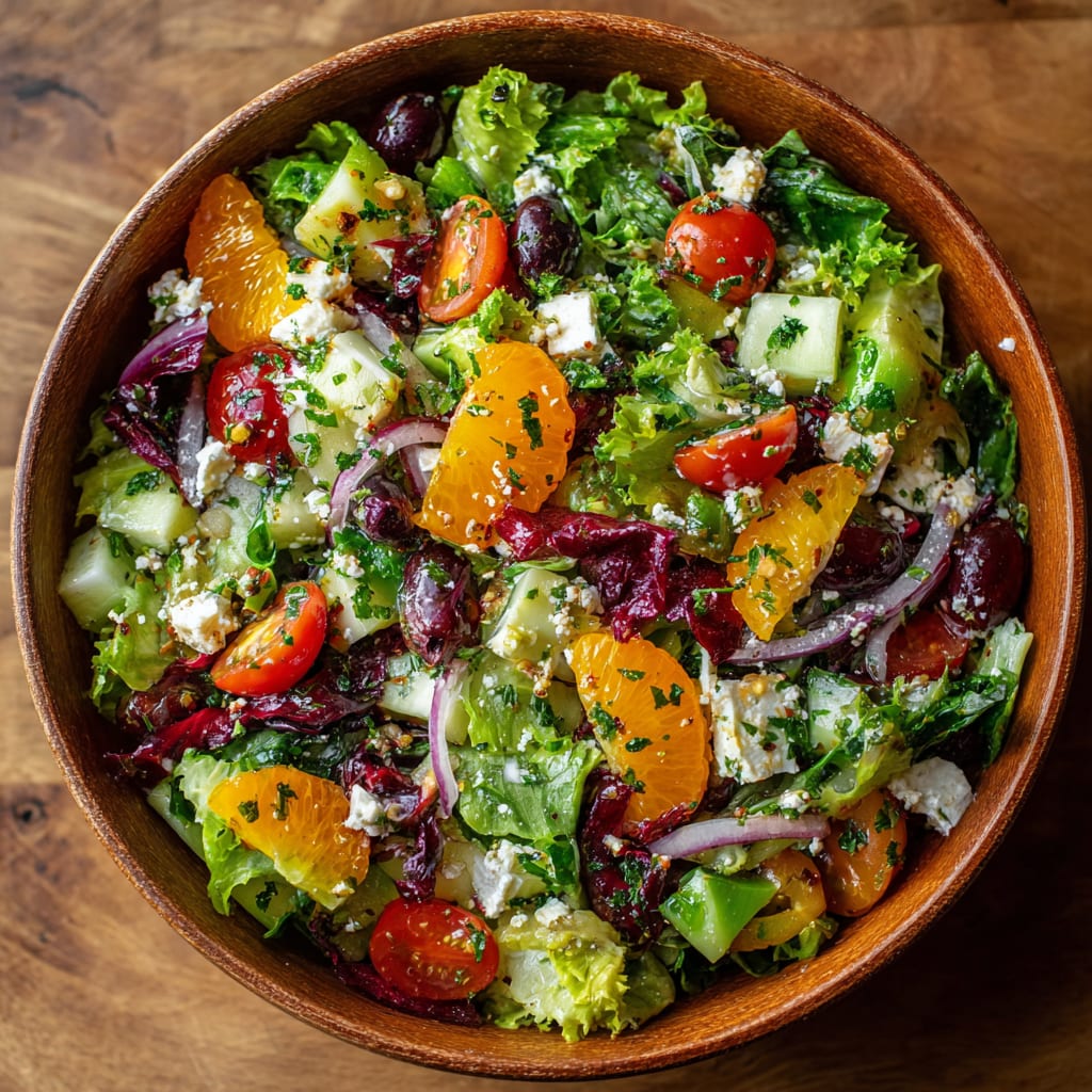 Homemade vegetarian Salad Recipe