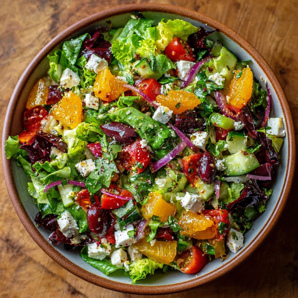 Homemade vegetarian Salad Recipe