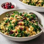 Kale Cranberry Quinoa Salad