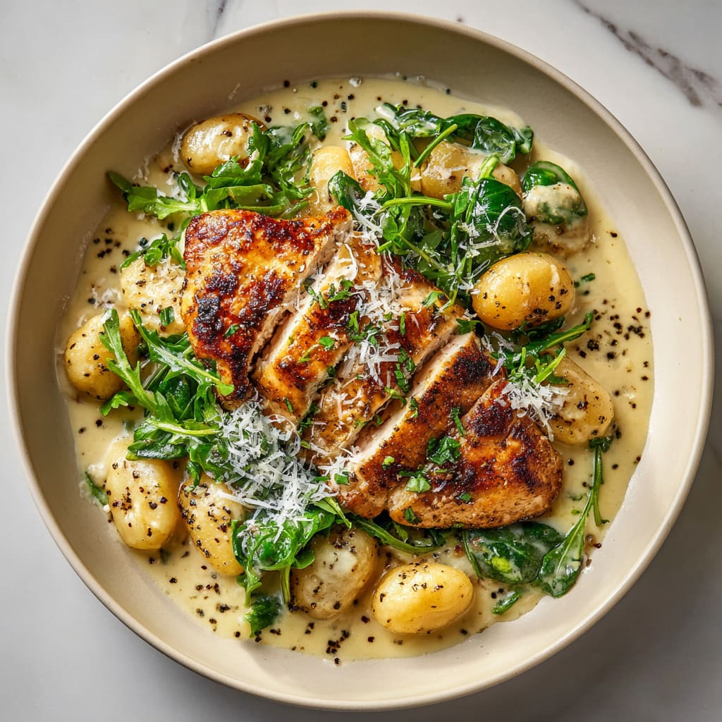 Lemon Chicken Gnocchi