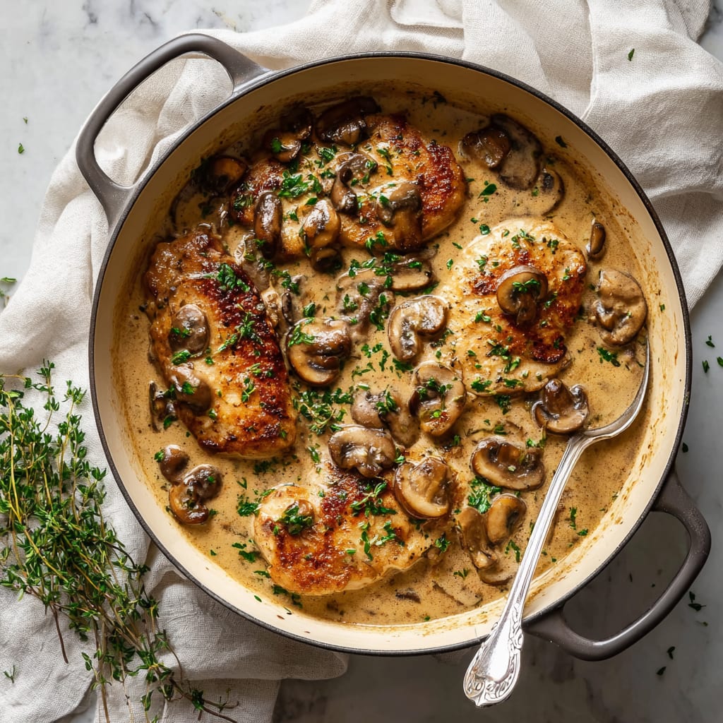 Mushroom Chicken