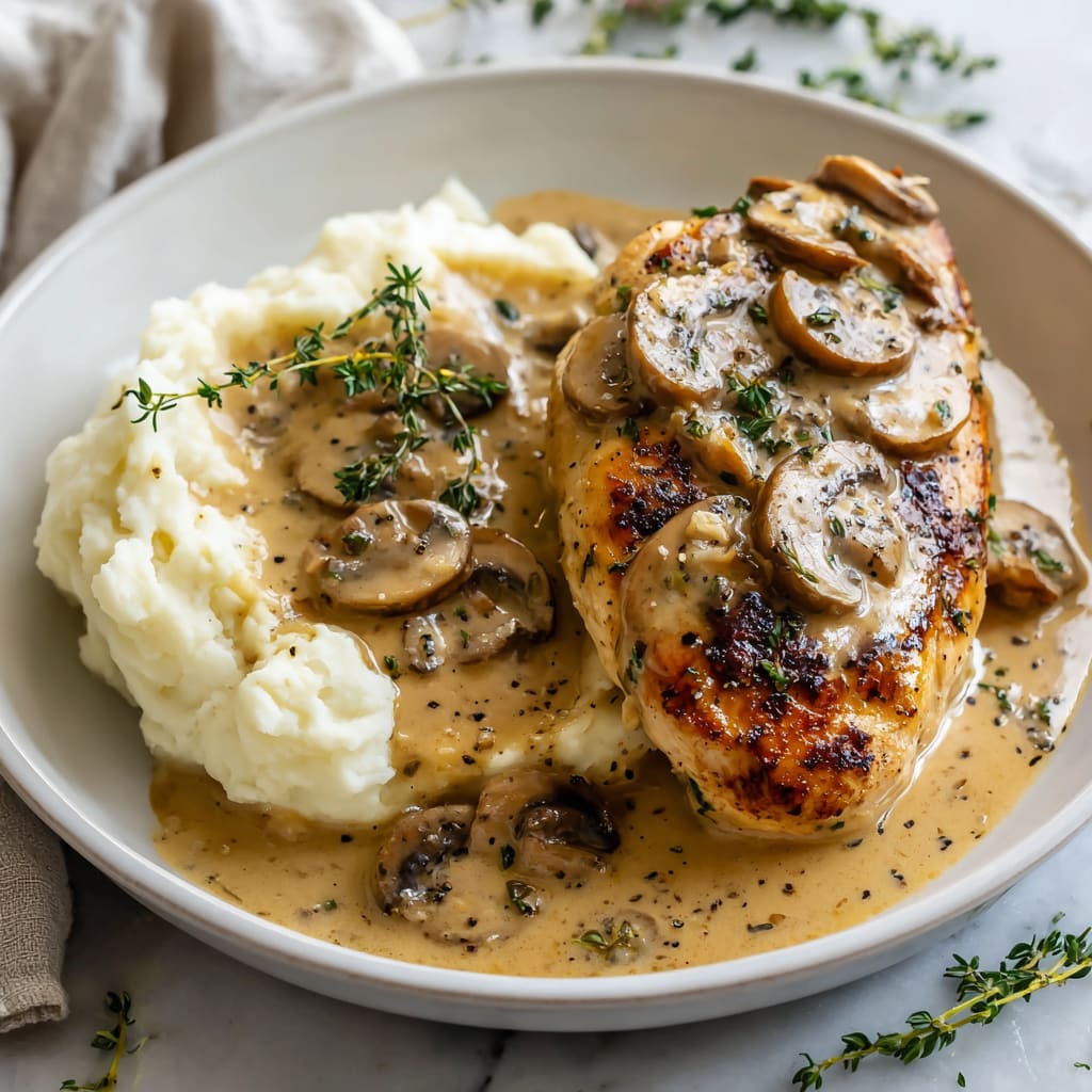Mushroom Chicken