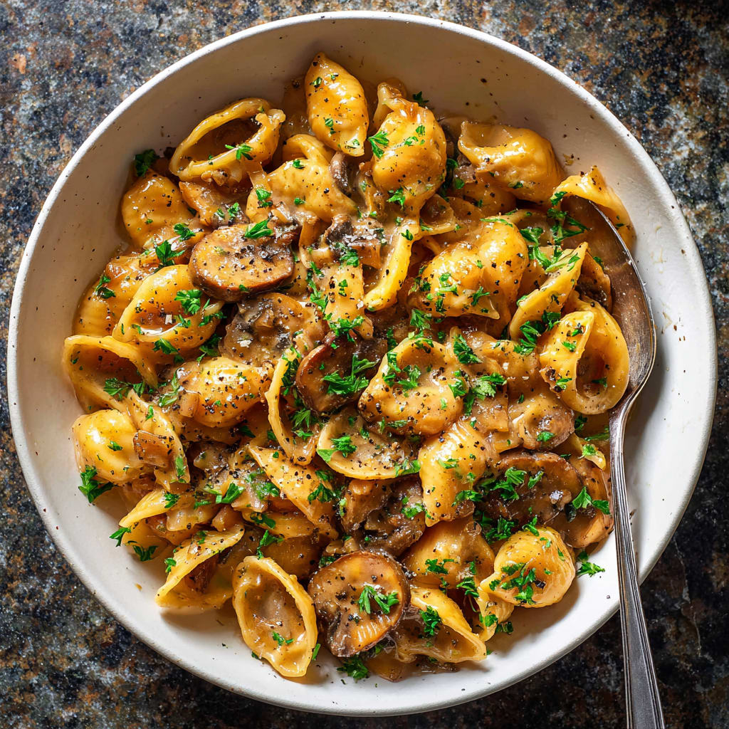 One Pot French Onion Pasta