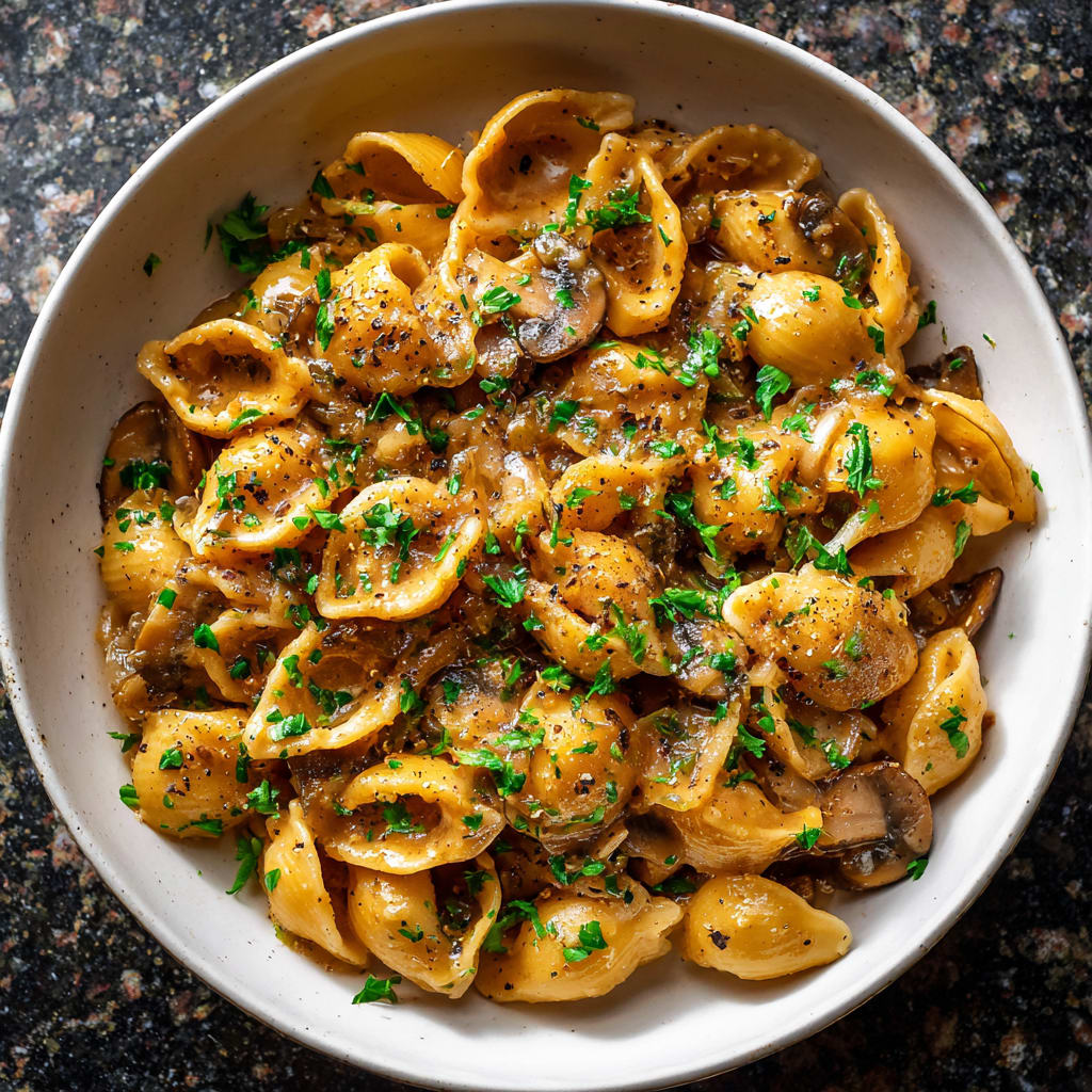 One Pot French Onion Pasta