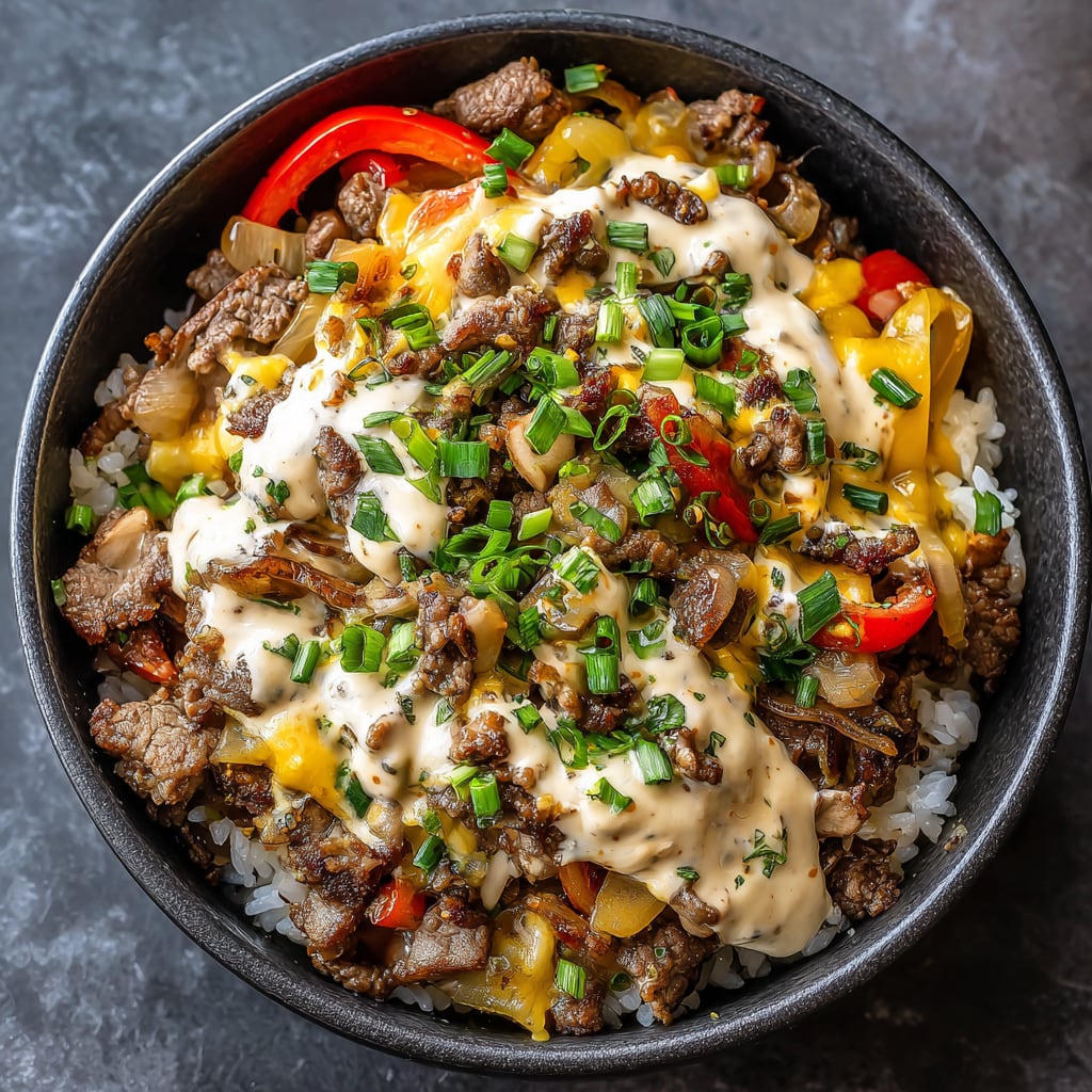 PHILLY CHEESESTEAK BOWLS