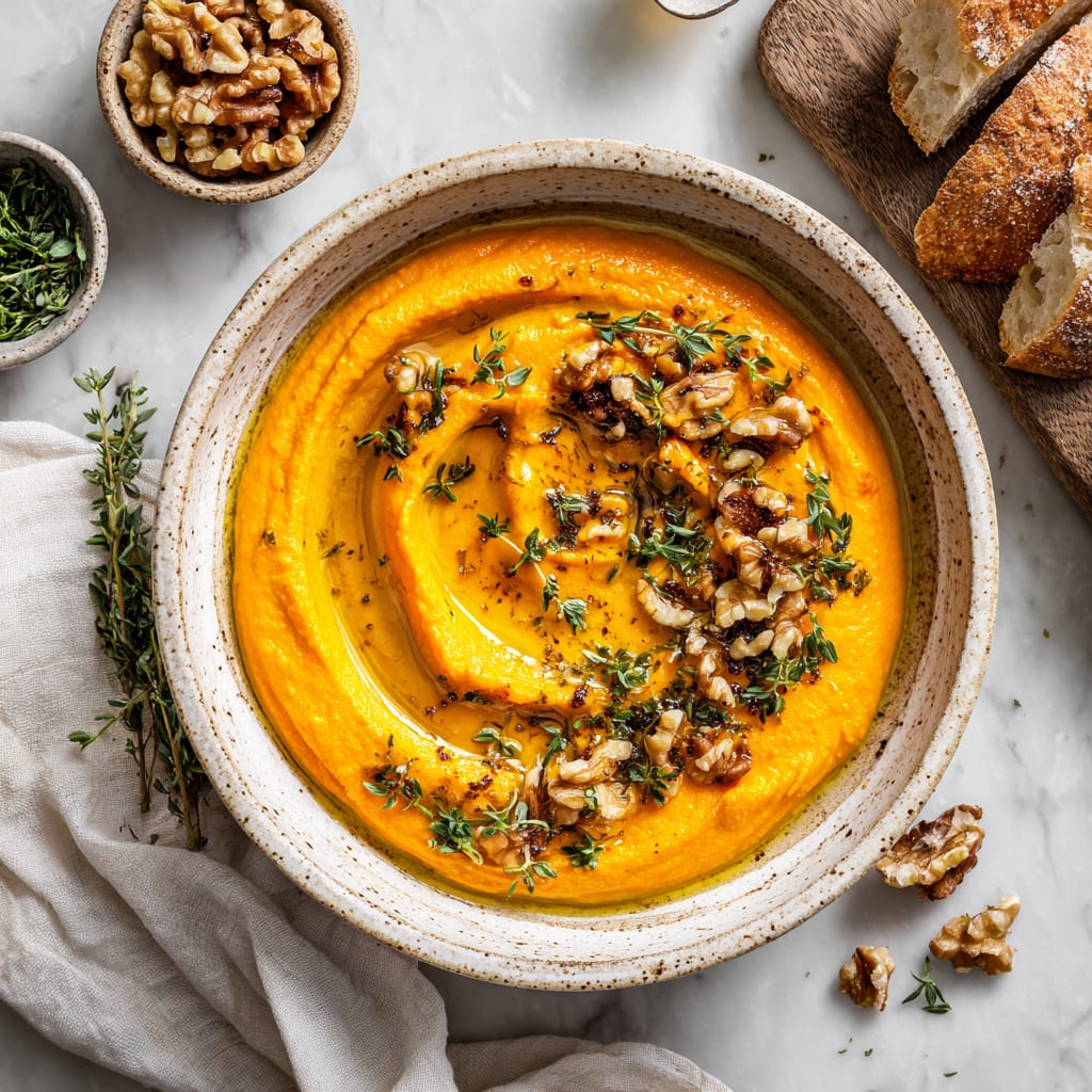 Pumpkin Whipped Feta Dip