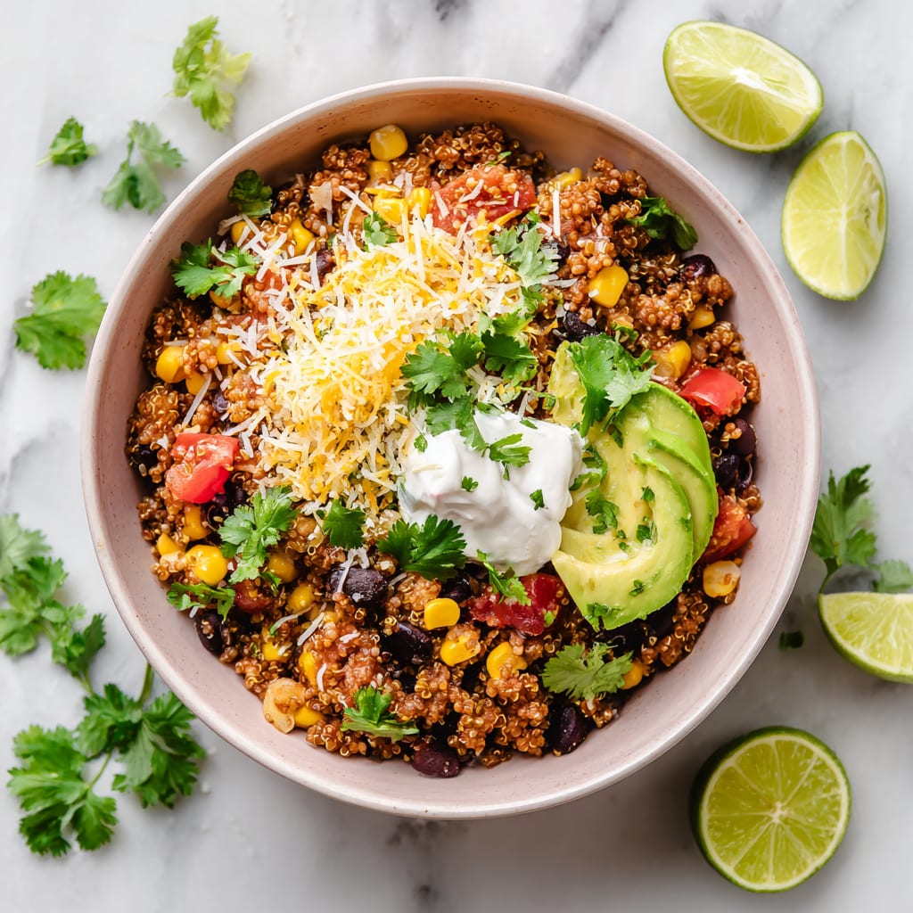 Quinoa Taco Bowl
