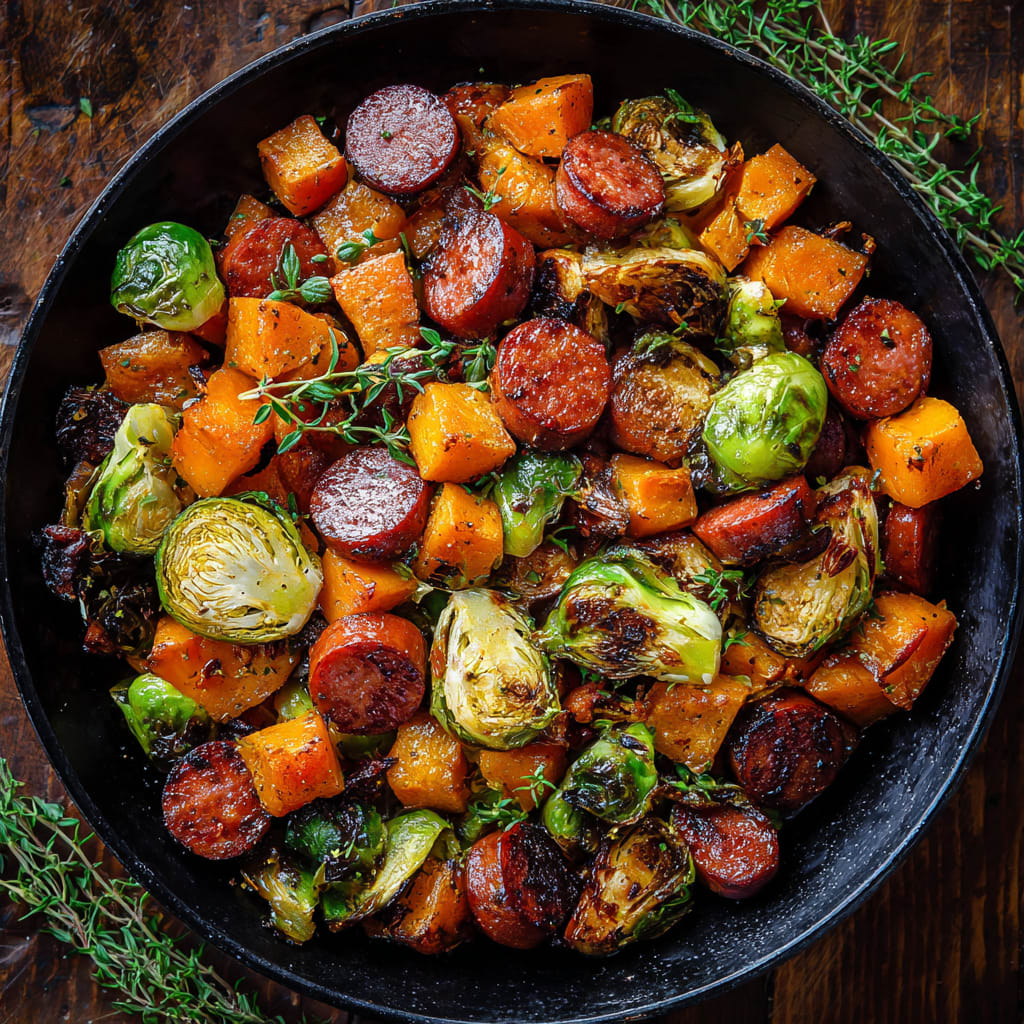 Sausage Butternut Squash
