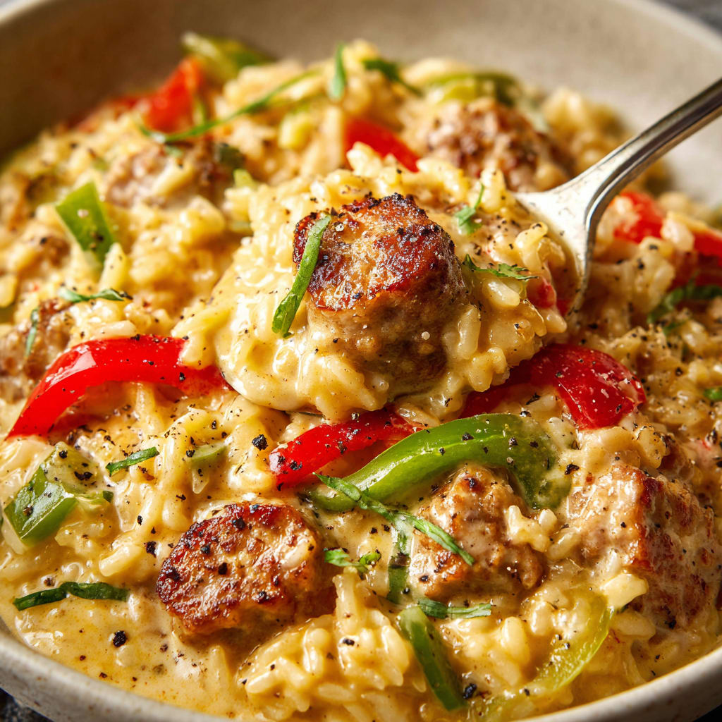 Sausage and Rice