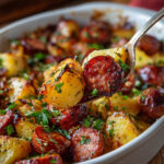 Smoked Sausage and Potato Bake