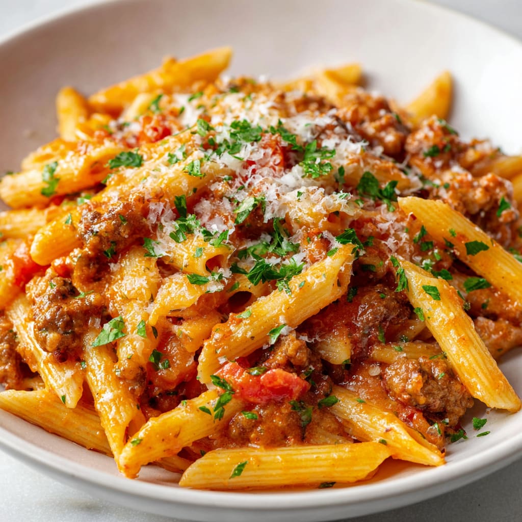 Spicy Italian Sausage Pasta