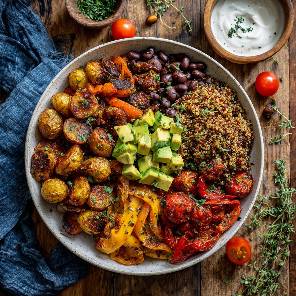 Vegan Jamaican Power Bowl