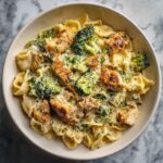 Chicken Alfredo with Broccoli
