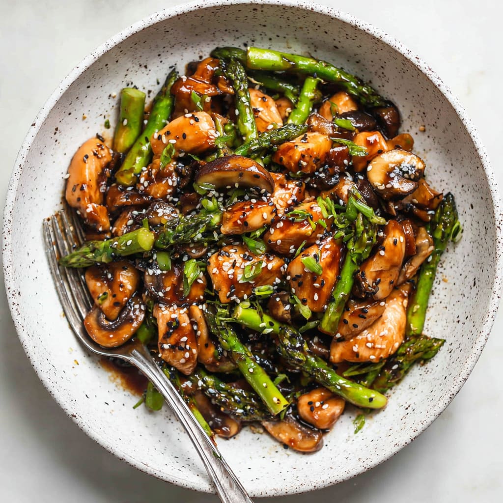 Chicken and Asparagus Stir Fry