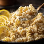 Creamy High Protein Lemon Pepper Pasta